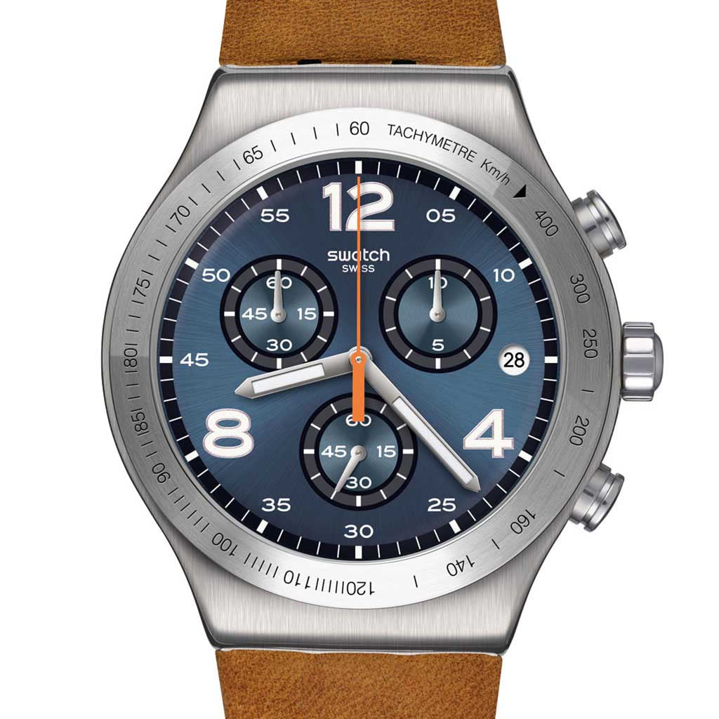 Swatch Irony Chrono Cognac Wrist YVS470