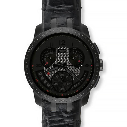 Swatch Irony Retrograde Chrono COLD HOUR BLACK YRB402