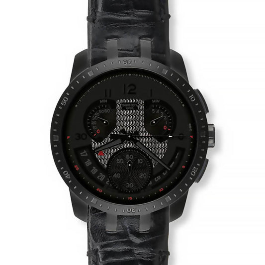 Swatch Irony Retrograde Chrono COLD HOUR BLACK YRB402