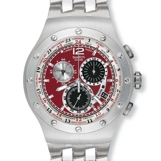 Swatch Irony The Chrono Combination Red YOS427G