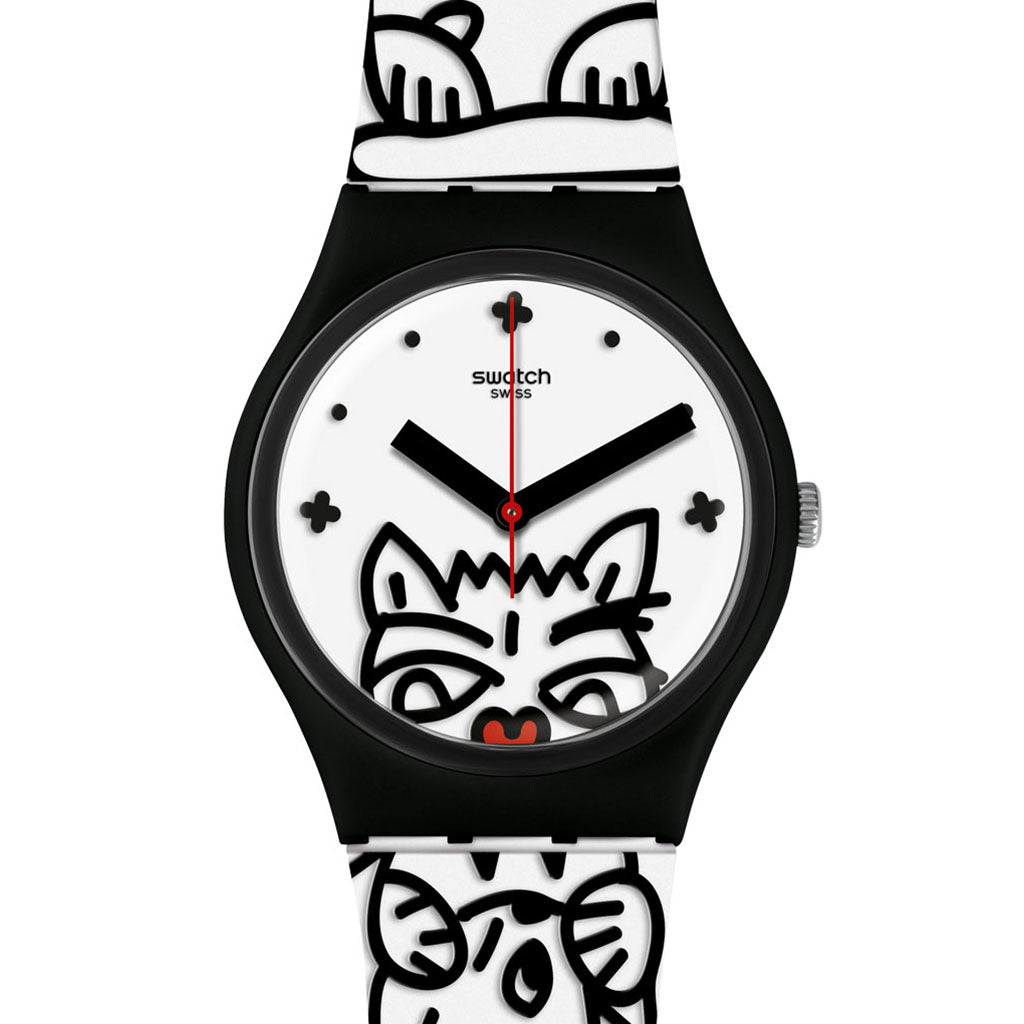 Swatch Gent Comicat GB322