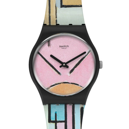 Swatch Gent Composition In Oval With Color Planes 1 GZ350