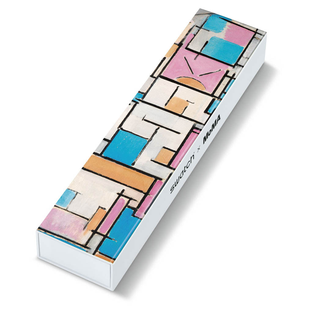 COMPOSITION IN OVAL WITH COLOR PLANES 1