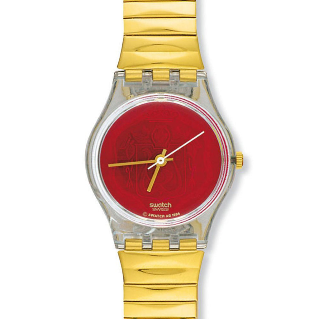 Swatch Lady CORD ON BLEU FLEX LG114B
