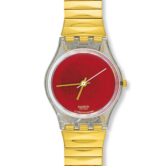 Swatch Lady CORD ON BLEU FLEX LG114B