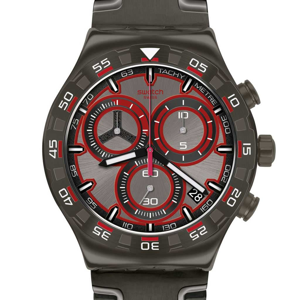 Swatch Irony New Chrono Crazy Drive YVM406G