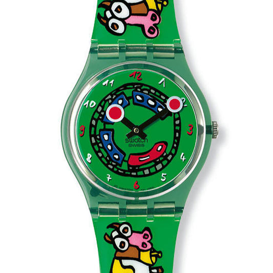 Swatch Gent crazy train GG194