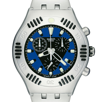 Swatch Irony Scuba 200 Chrono Crestless Wave YBS4003AG