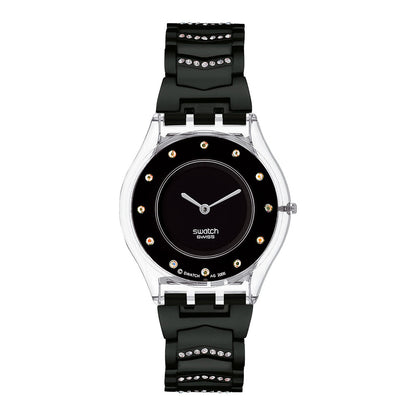 CRISTAL ROW BLACK TOO