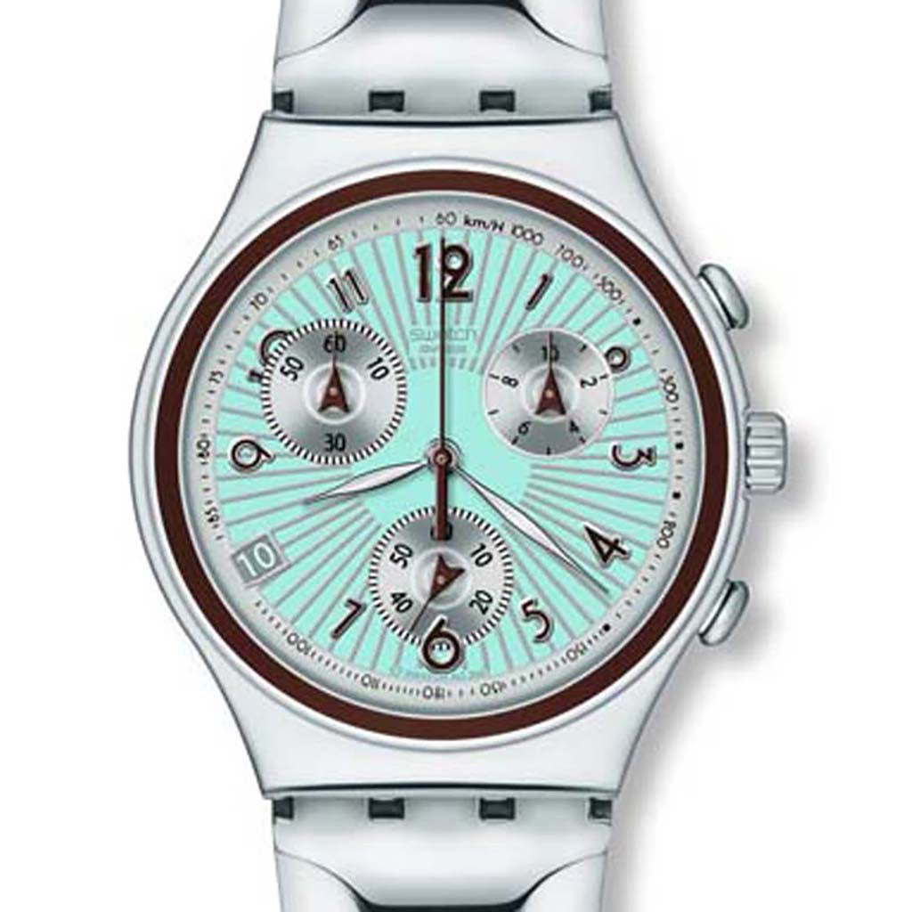 Swatch Irony Chrono Curling Famous YCS501G