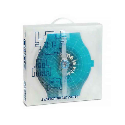 Swatch Gent Access Special Cyber Commander / Net Invader SKK114Pack