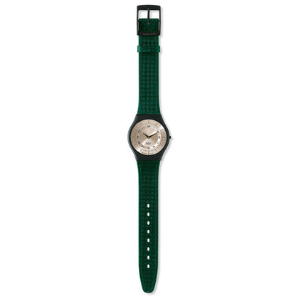DAMIER SUR PEAU VERT
