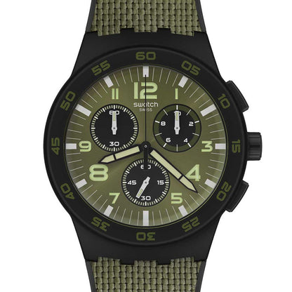 Swatch Chrono Plastic Dark Forest SUSB105