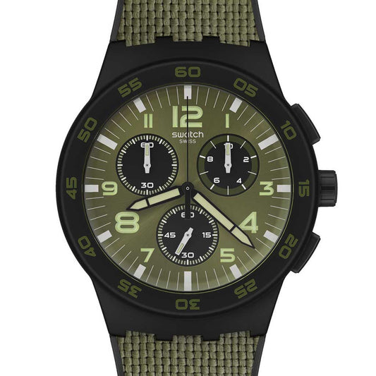 Swatch Chrono Plastic Dark Forest SUSB105