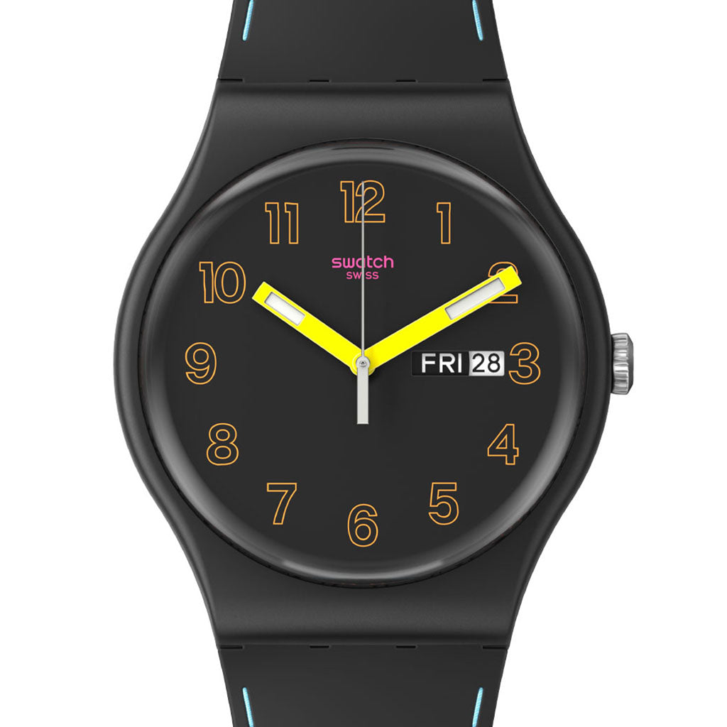Swatch New Gent Dark Glow SO29B707
