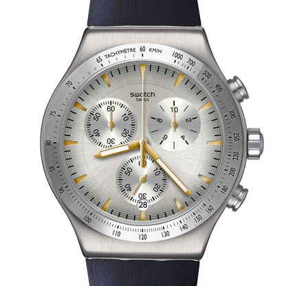Swatch Irony New Chrono Darkmeblue YVS460