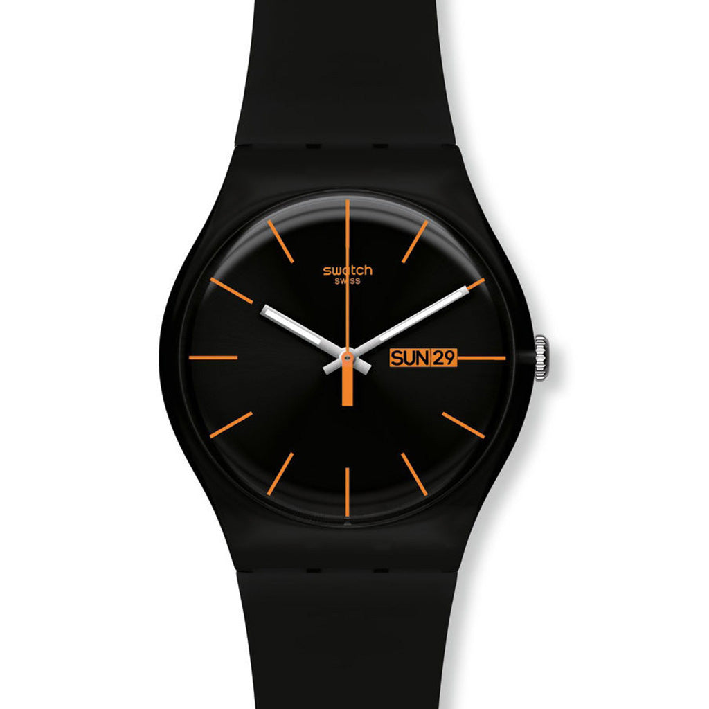 Swatch New Gent DARK REBEL SUOB704