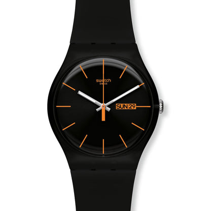 Swatch New Gent DARK REBEL SUOB704