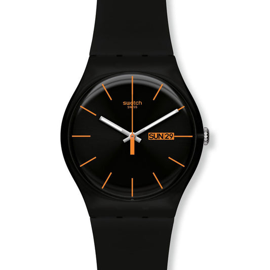 Swatch New Gent DARK REBEL SUOB704