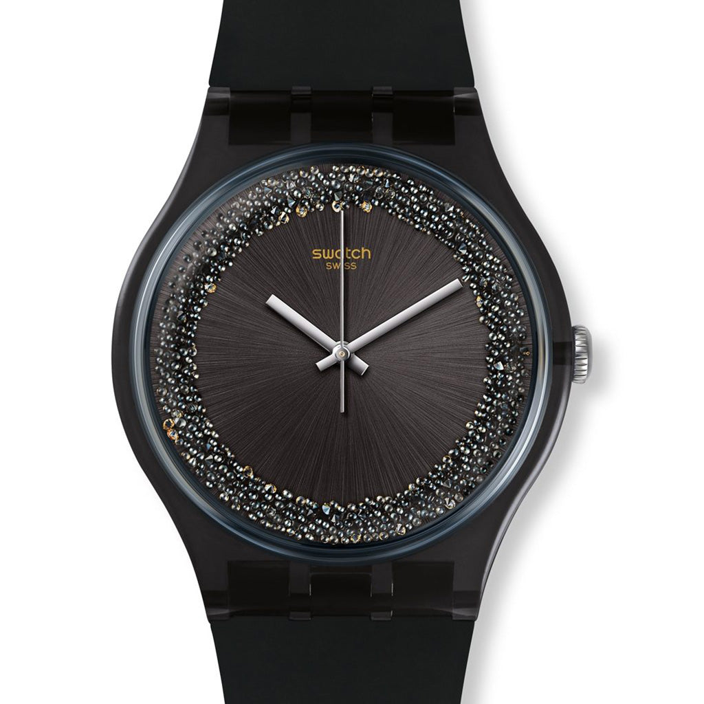 Swatch New Gent Darksparkles SUOB156
