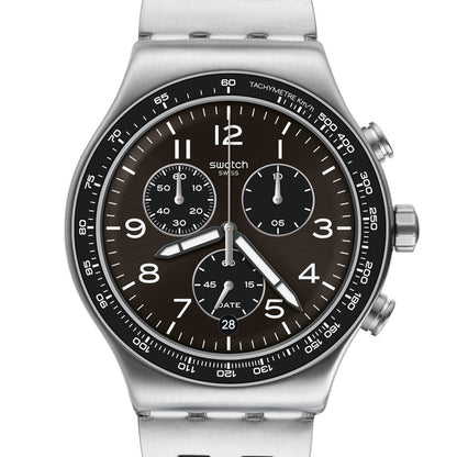 Swatch Irony New Chrono Deepgrey YVS465G