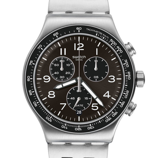 Swatch Irony New Chrono Deepgrey YVS465G