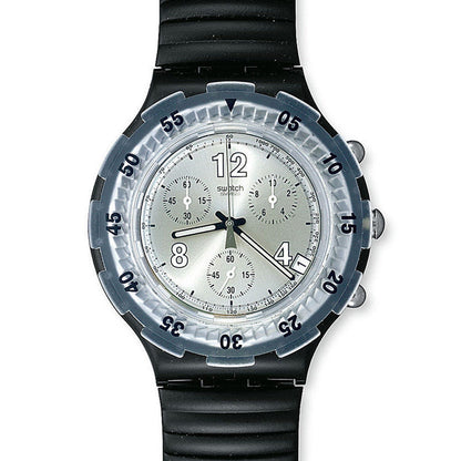 Swatch Aqua Chrono Deep Silver SBB400