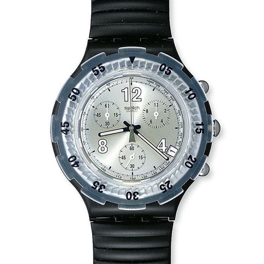 Swatch Aqua Chrono Deep Silver SBB400