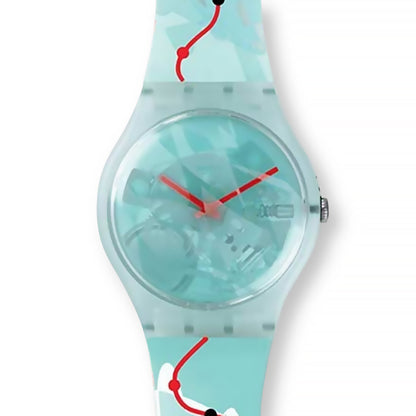 Swatch New Gent Destination Jungfrau Schweiz Special Nächster Halt SUOZ251