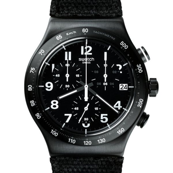 Swatch IRONY クロノグラフ ブラック Swatch New Irony Chrono Destination NYC YVB402 – Watchpapst