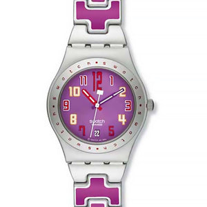 Swatch Irony Medium Don`t cross the lines YLS4015AG