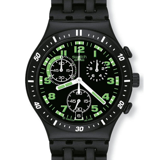 Swatch Irony Chrono Down in Darkness YCB4009AG
