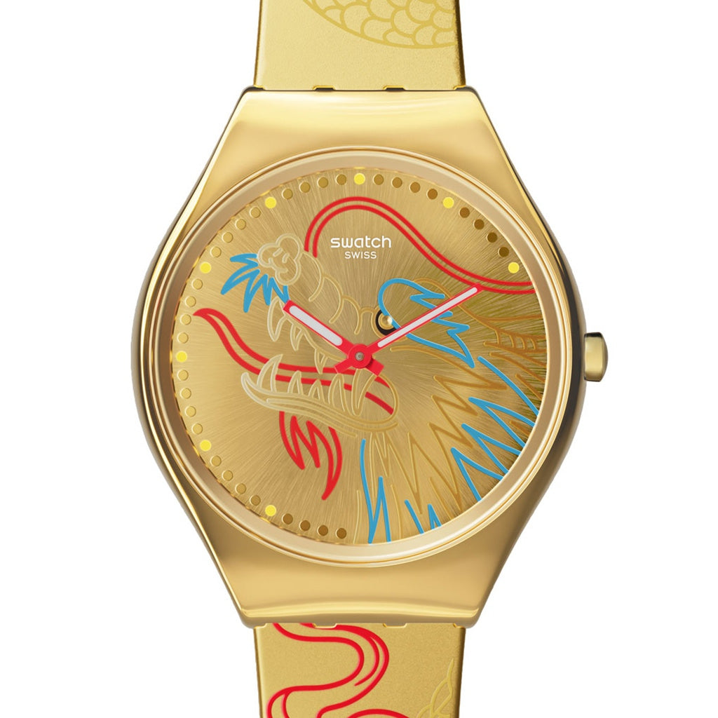 Swatch Skin Irony Special DRAGON IN GOLD - Chinese New Year 2024 - SYXZ104