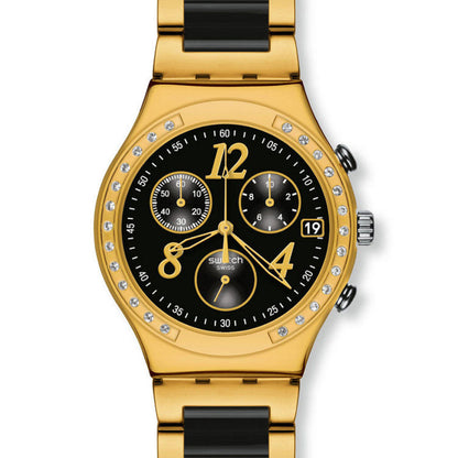 Swatch Irony Chrono DREAMNIGHT YELLOW YCG405G