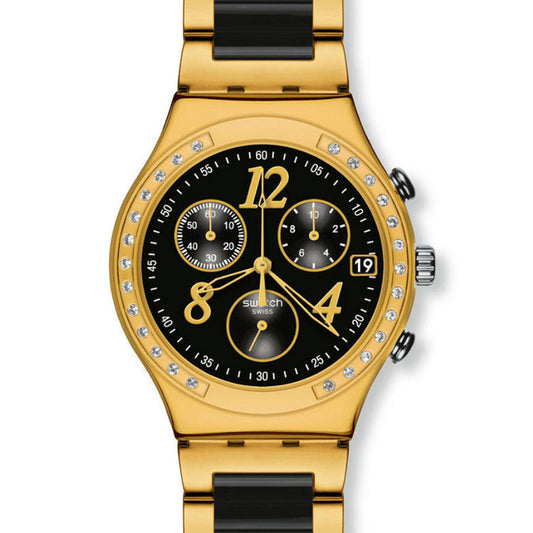 Swatch Irony Chrono DREAMNIGHT YELLOW YCG405G