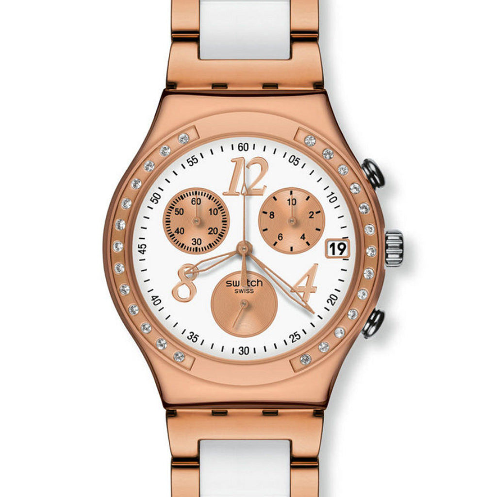 Swatch Irony Chrono DREAMWHITE ROSE YCG406G