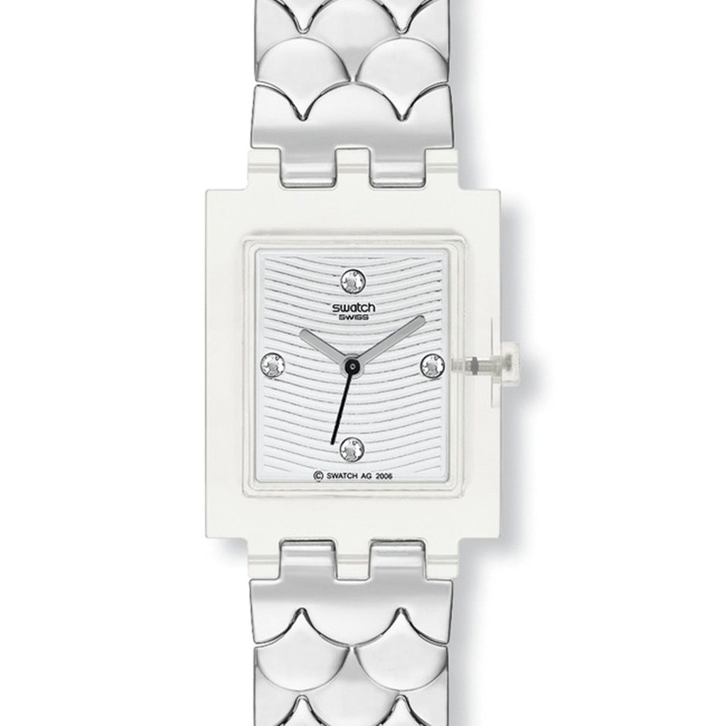 Swatch Square Ecailles D'Argent SUBK130G