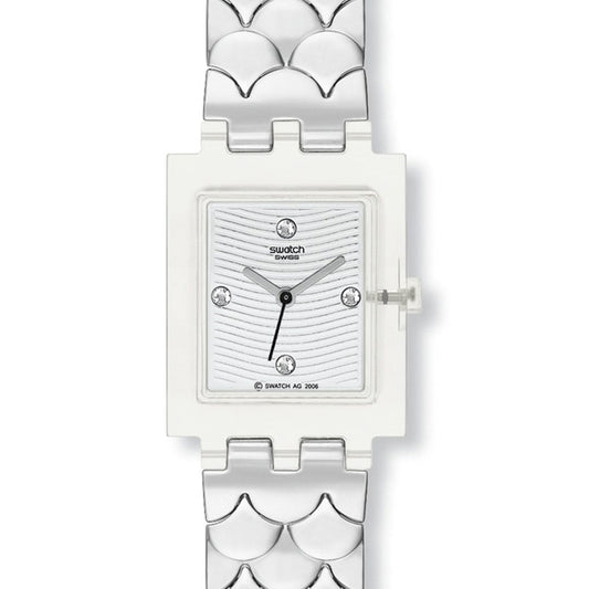 Swatch Square Ecailles D'Argent SUBK130G