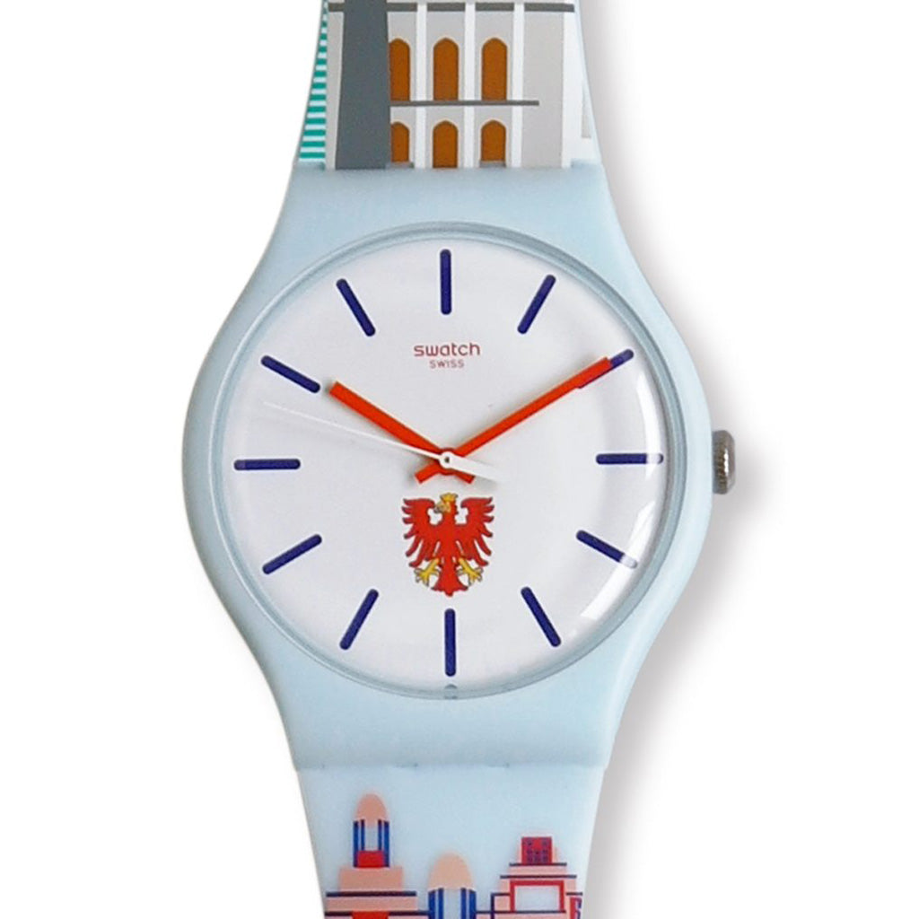 Swatch New Gent Destination Frankfurt Special Ei Gude SUOZ286