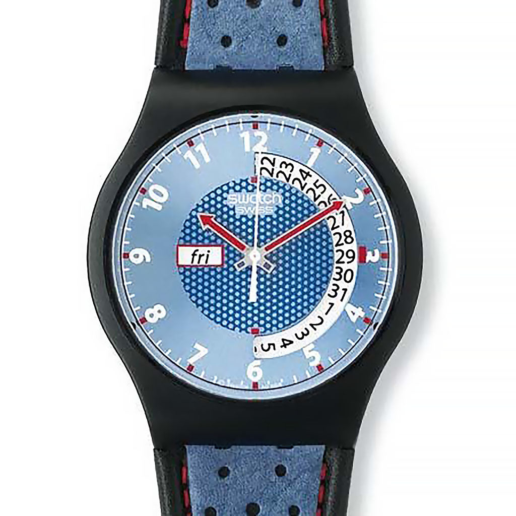Swatch Jelly in Jelly Electric Hours SUJB701