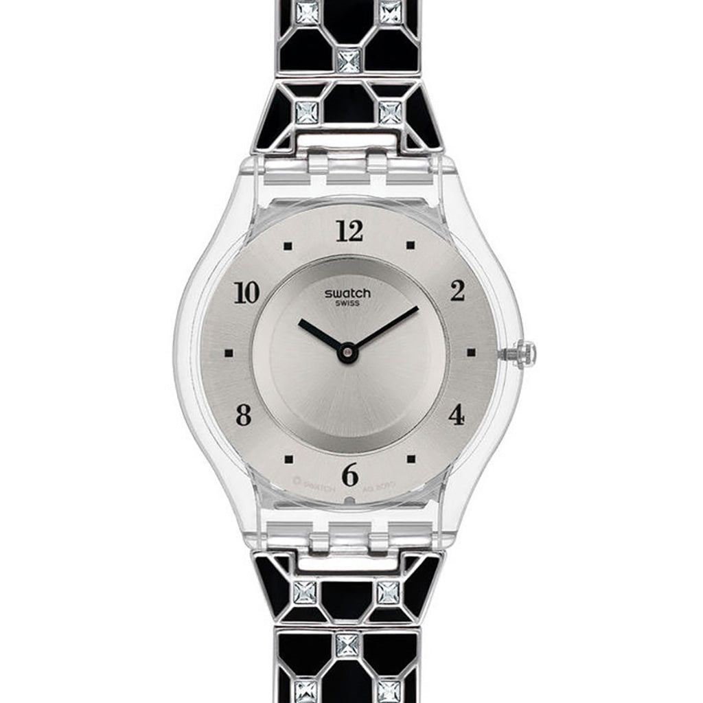 Swatch Skin ELEGANTLY FRAMED BLACK SFK367G