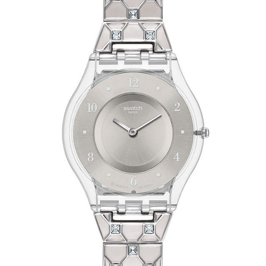 Swatch Skin ELEGANTLY FRAMED SILVER SFK368G