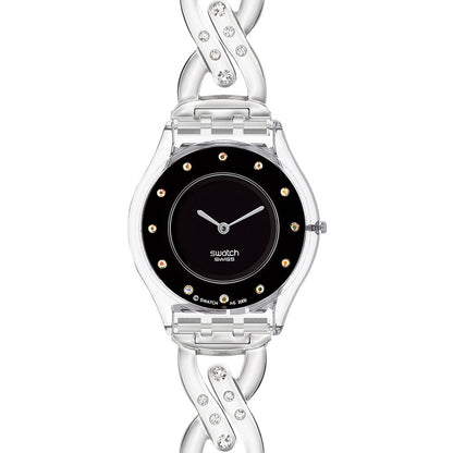 Swatch Skin Entangled Shine Black SFK310CG