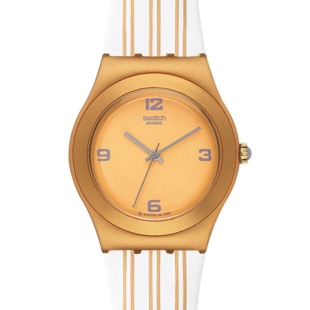 Swatch Irony Medium FALLING STAR GOLD Variante YLG1000C