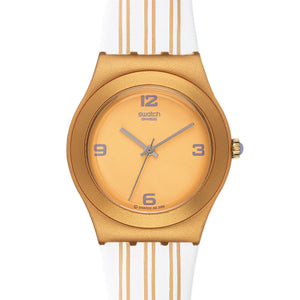 Swatch Irony Medium FALLING STAR GOLD Variante YLG1000C