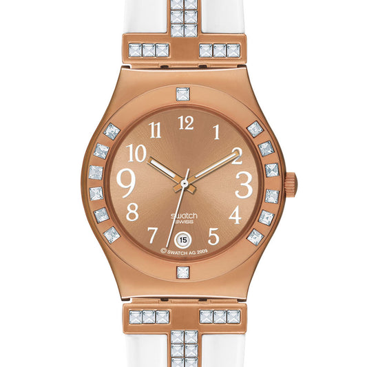 Swatch Irony Medium FANCY ME PINK GOLD YLG403