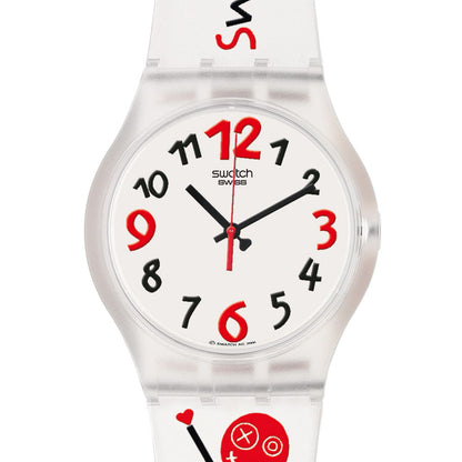 Swatch Jelly in Jelly Feel my Love Valentinsspecial SUJK121