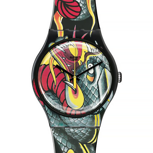 Swatch New Gent FIRED SNAKE SUOZ151