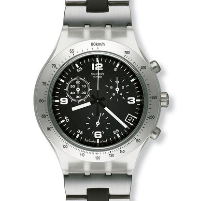 Swatch Irony Diaphane Chrono Firestorm Stahlband SVCK4000G