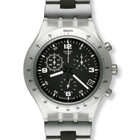 Swatch Irony Diaphane Chrono Firestorm Stahlband SVCK4000G
